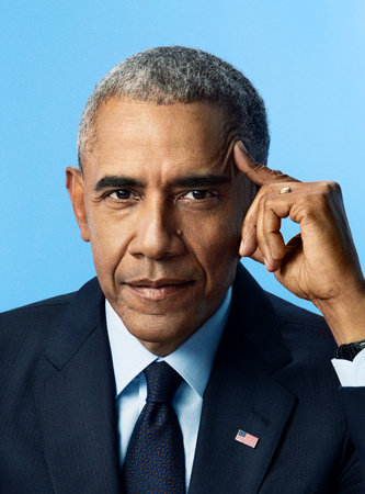 Barack Obama, author portrait