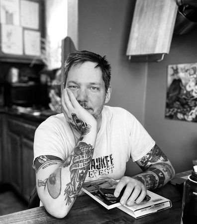 Keith Rosson, author portrait