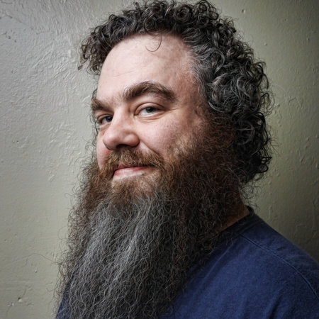 Patrick Rothfuss, author portrait