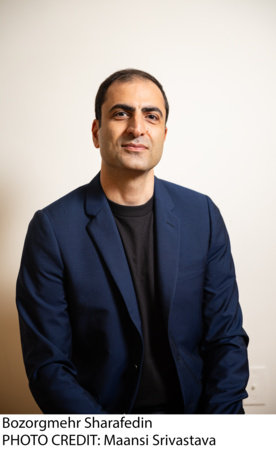 Bozorgmehr Sharafedin, author portrait
