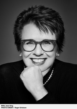 Billie Jean King, author portrait