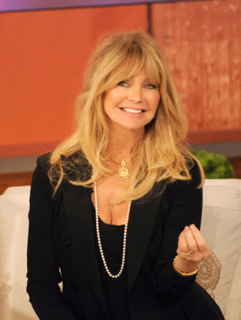 Goldie Hawn, author portrait
