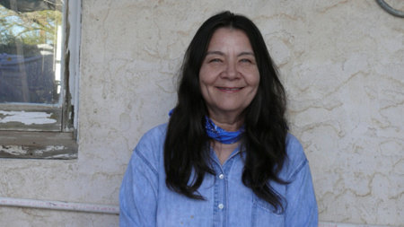 Leslie Marmon Silko, author portrait