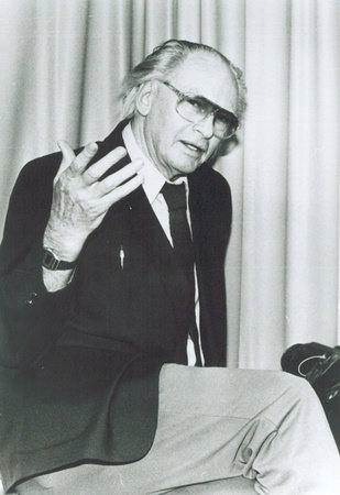 Al Purdy, author portrait