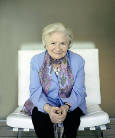 P. D. James, author portrait