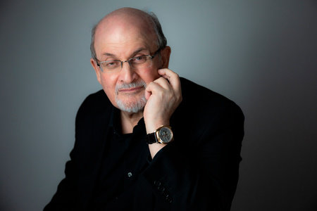 Salman Rushdie, author portrait