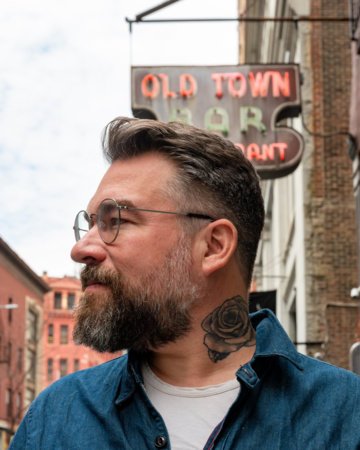 Isaac Fitzgerald, author portrait