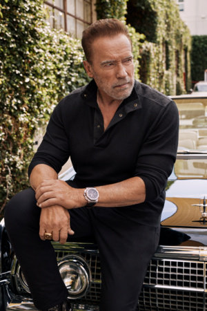 Arnold Schwarzenegger, author portrait