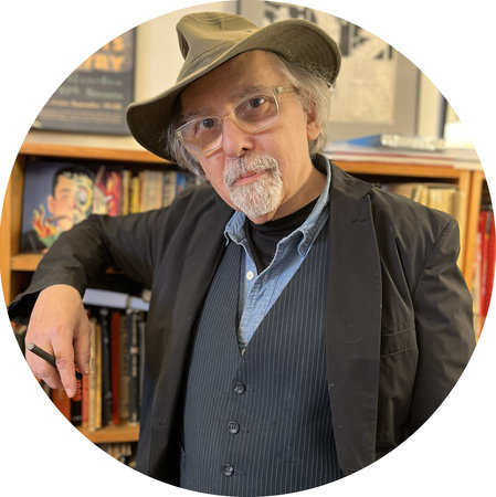 Art Spiegelman, author portrait