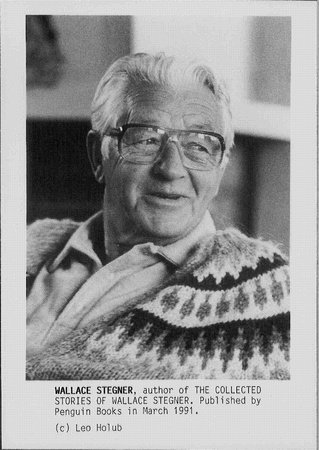 Wallace Stegner, author portrait