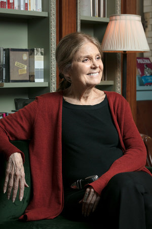 Gloria Steinem, author portrait