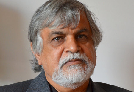 M.G. Vassanji, author portrait