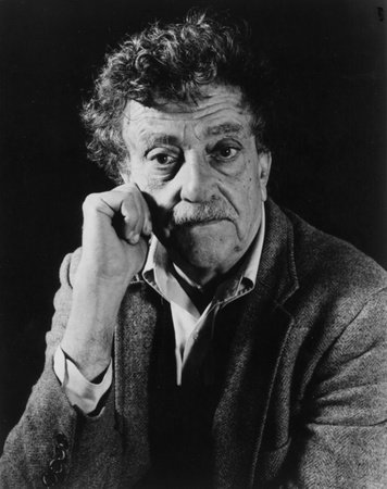 Kurt Vonnegut, author portrait