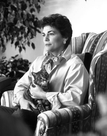 Rita Mae Brown, author portrait