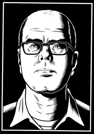 Charles Burns, author portrait