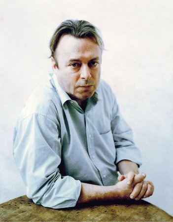 Christopher Hitchens, author portrait