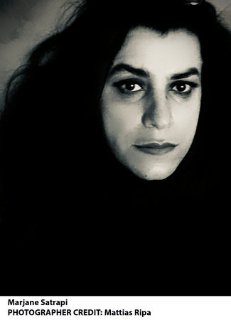 Marjane Satrapi, author portrait