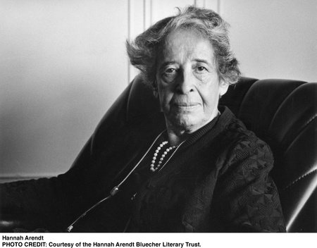 Hannah Arendt, author portrait