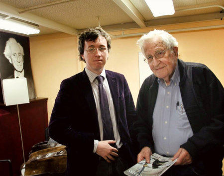 Noam Chomsky, author portrait