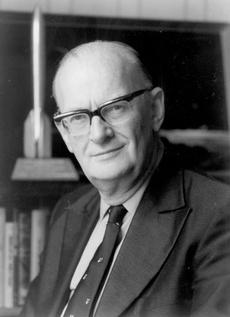 Arthur C. Clarke, author portrait