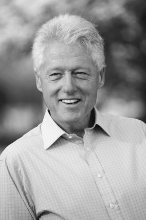 Bill Clinton, author portrait