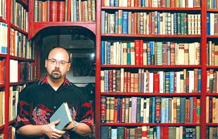 Carlos Ruiz Zafon, author portrait