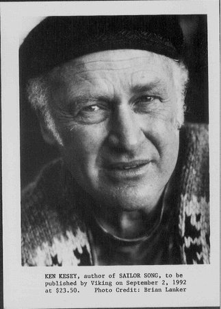 Ken Kesey, author portrait