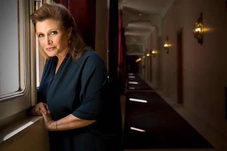 Carrie Fisher, author portrait