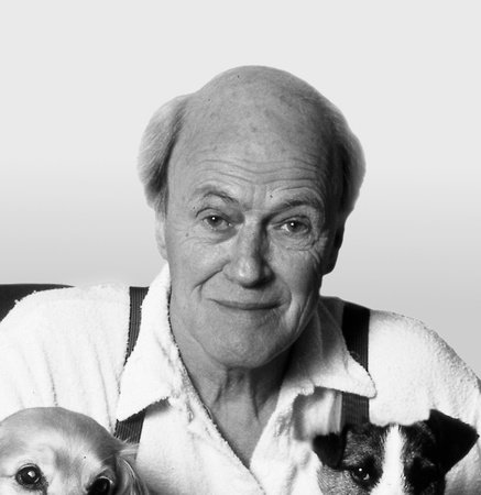 Roald Dahl, author portrait