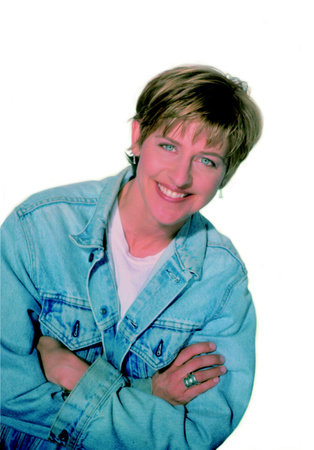 Ellen DeGeneres, author portrait