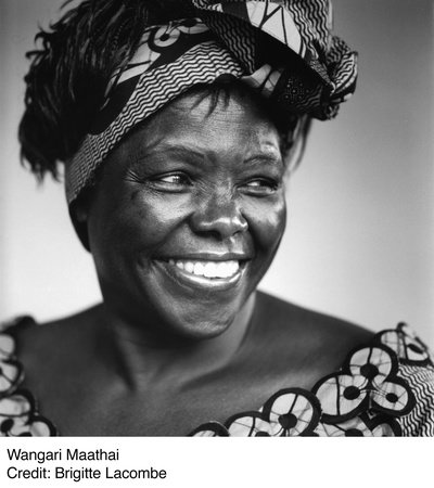 Wangari Maathai, author portrait