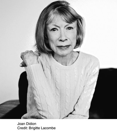 Joan Didion, author portrait