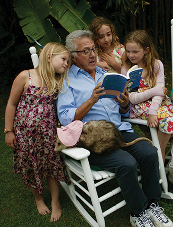 Dustin Hoffman, author portrait