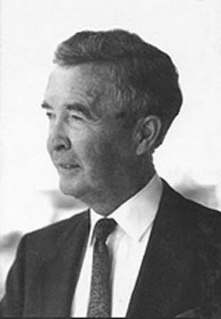 Dick Francis, author portrait