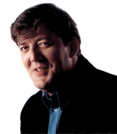 Stephen Fry, author portrait