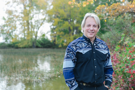 Drew Hayden Taylor, author portrait