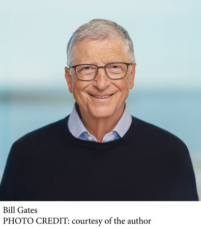 Bill Gates, author portrait