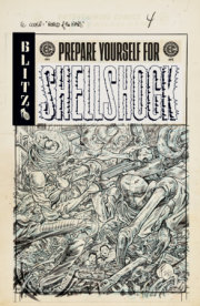 EC SHELLSHOCK #1 CVR F INC 1:20 TOM FOWLER B&W ARTIST EDITION VAR 