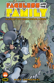FACELESS AND THE FAMILY MAZE OF THE MECHANICAL ALIENS #2 CVR A MATT LESNIEWSKI 