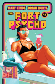 FORT PSYCHO #2 CVR A BRIAN HURTT 