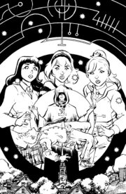 Archie in Hell #1 Cover L Jesse Lonergan B&W 1:250 Var 