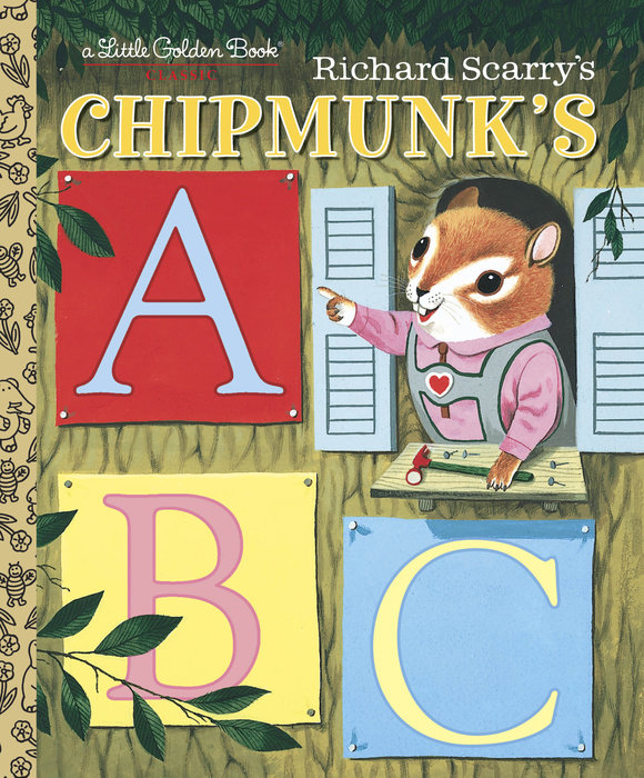 Cover of Richard Scarry\'s Chipmunk\'s ABC