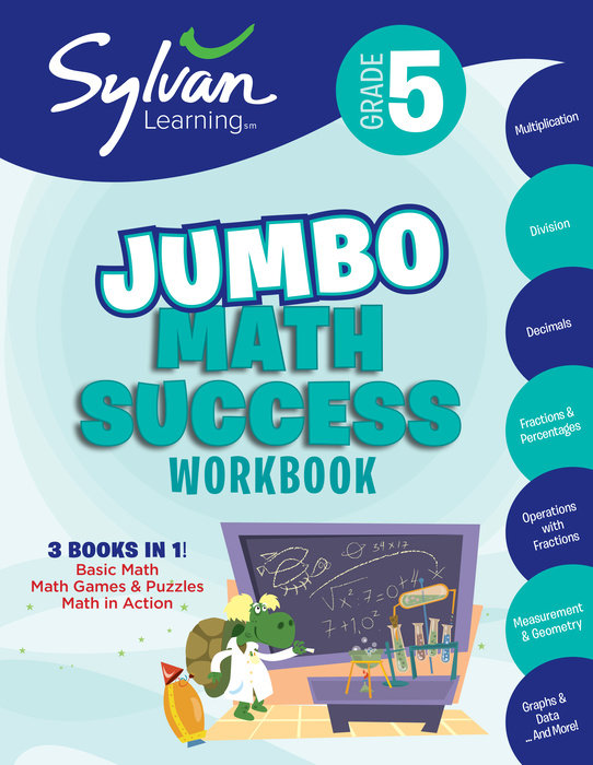 Cover of 5th Grade Jumbo Math Success Workbook