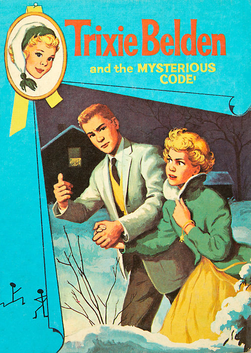 Cover of The Mysterious Code: Trixie Belden