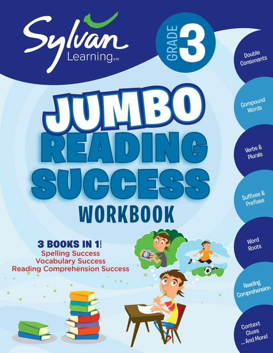 Cover of 3rd Grade Jumbo Reading Success Workbook