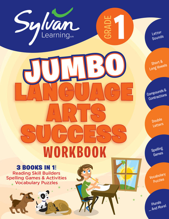 Cover of 1st Grade Jumbo Language Arts Success Workbook