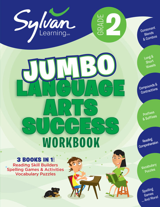 Cover of 2nd Grade Jumbo Language Arts Success Workbook