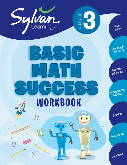 Cover of 3rd Grade Basic Math Success Workbook