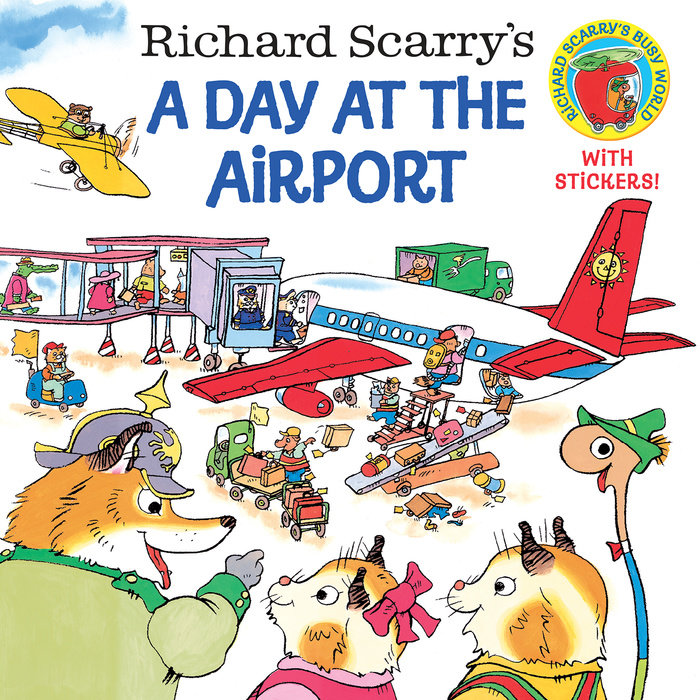 Cover of Richard Scarry\'s A Day at the Airport