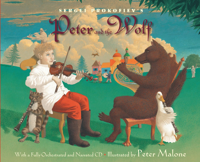 Cover of Sergei Prokofiev\'s Peter and the Wolf